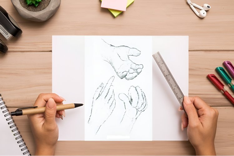 Learn To Draw Hands Step By Step With Pencils