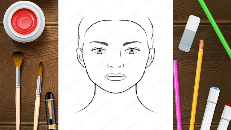 HERE IS THE COMPLETE GUIDANCE TO DRAW A FEMALE FACE USING THE LOOMIS METHOD. 